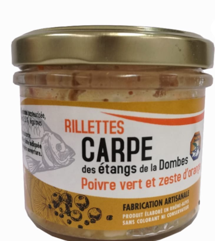Rillettes de carpe Fumet des Dombes