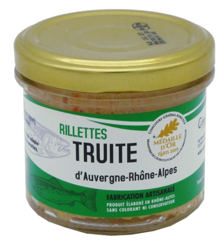 Rillettes de truite Fumet des Dombes