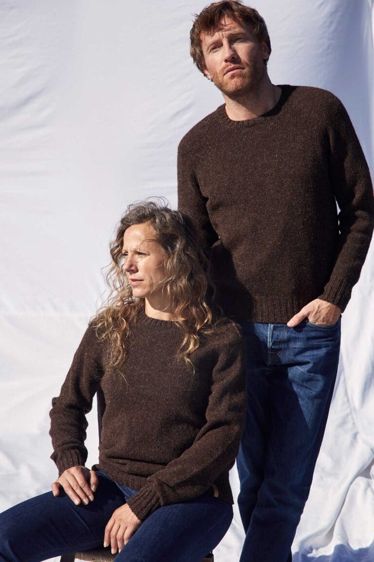 Laine Paysanne le pull Asphodèle