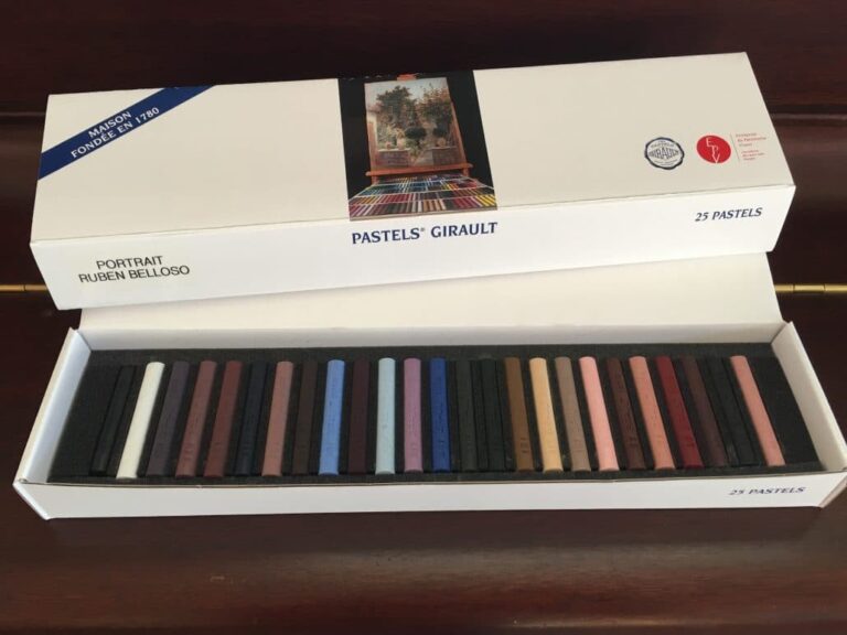 Pastels Girault le coffret de pastels