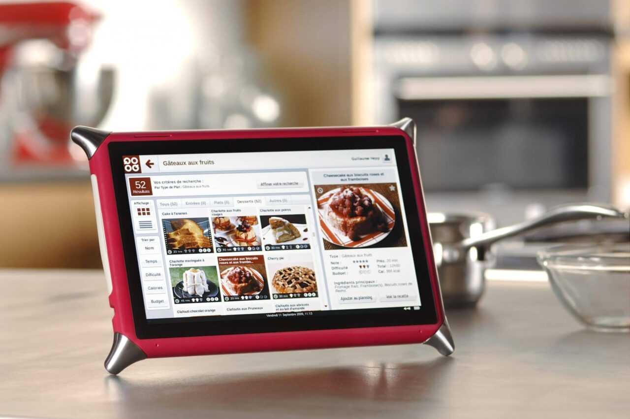 Qooq image principale Qooq tablette recettes de cuisine