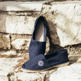 Espadrilles En Toile Grise Espadrille Française - Pointure 35 - Neuves Avec Emballage, Style Traditionnel