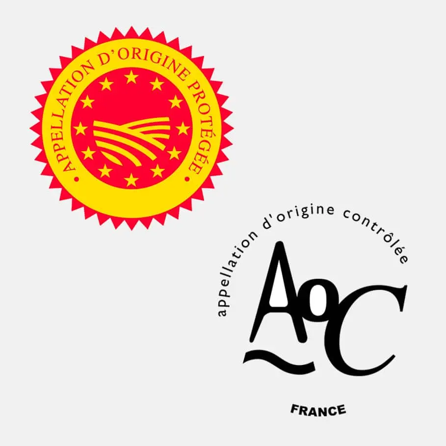 Labels AOP et AOC