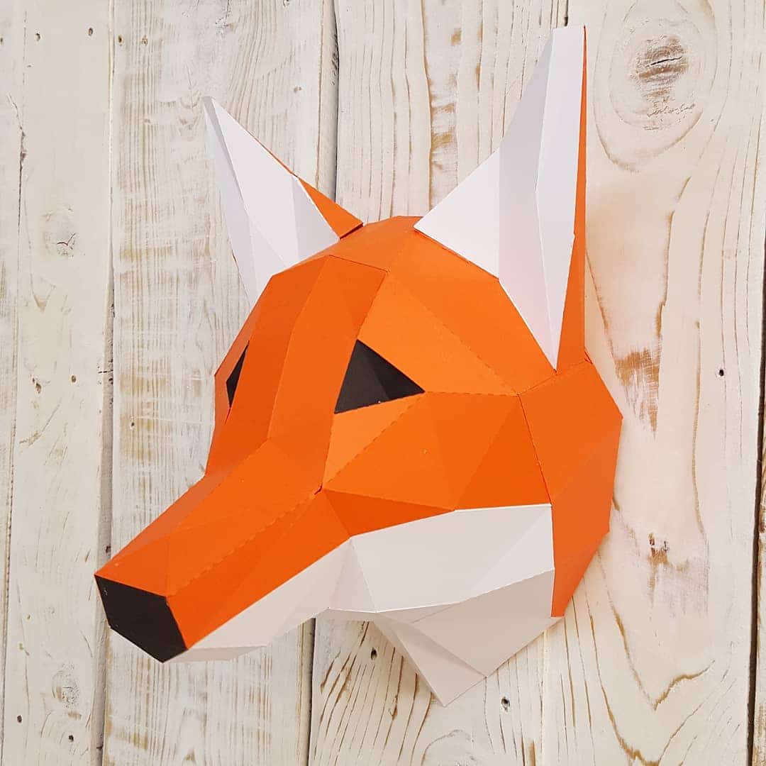 Sculpaper renard origami