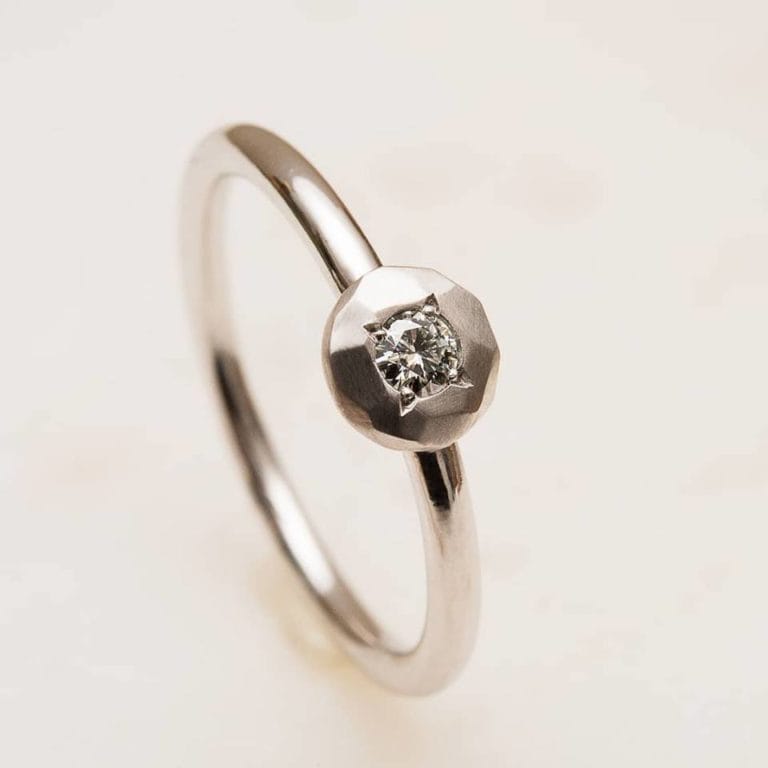 Paulette à bicyclette Fairmined Diamant