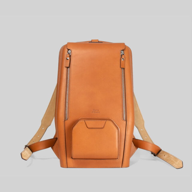 Mains d'Œuvre - Sac à dos en cuir végétal