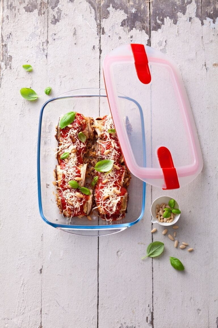 Plat en verre Pyrex