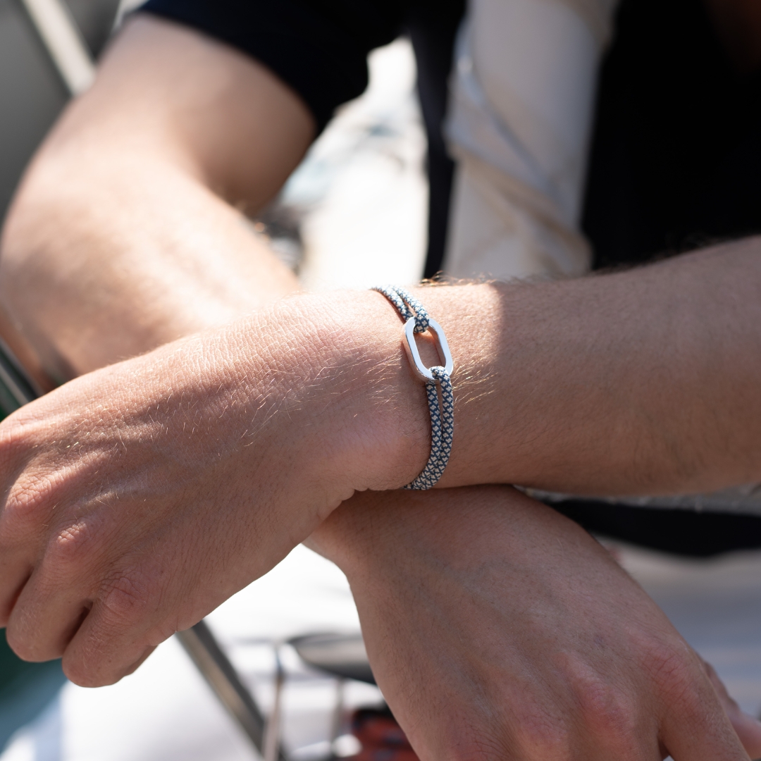Le vent à la française - bracelet maillon