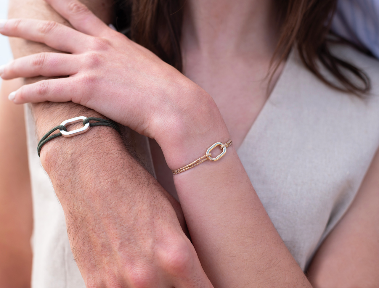 Le vent à la française - bracelets homme et femme