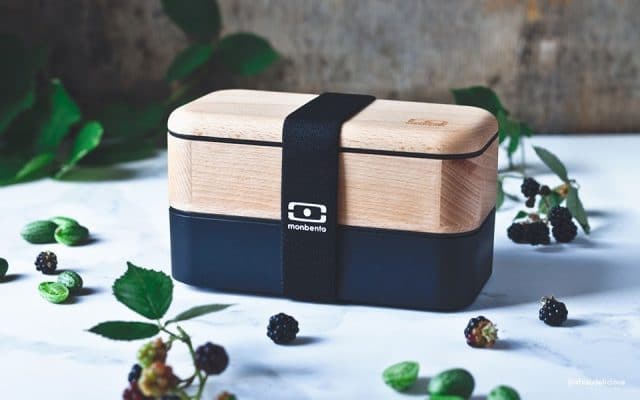 Le Bento original double bois