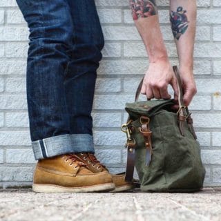 Bleu de chauffe le sac à dos