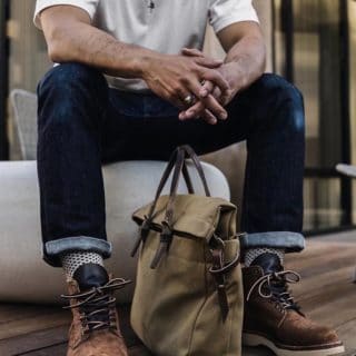 Bleu de chauffe le sac pour homme