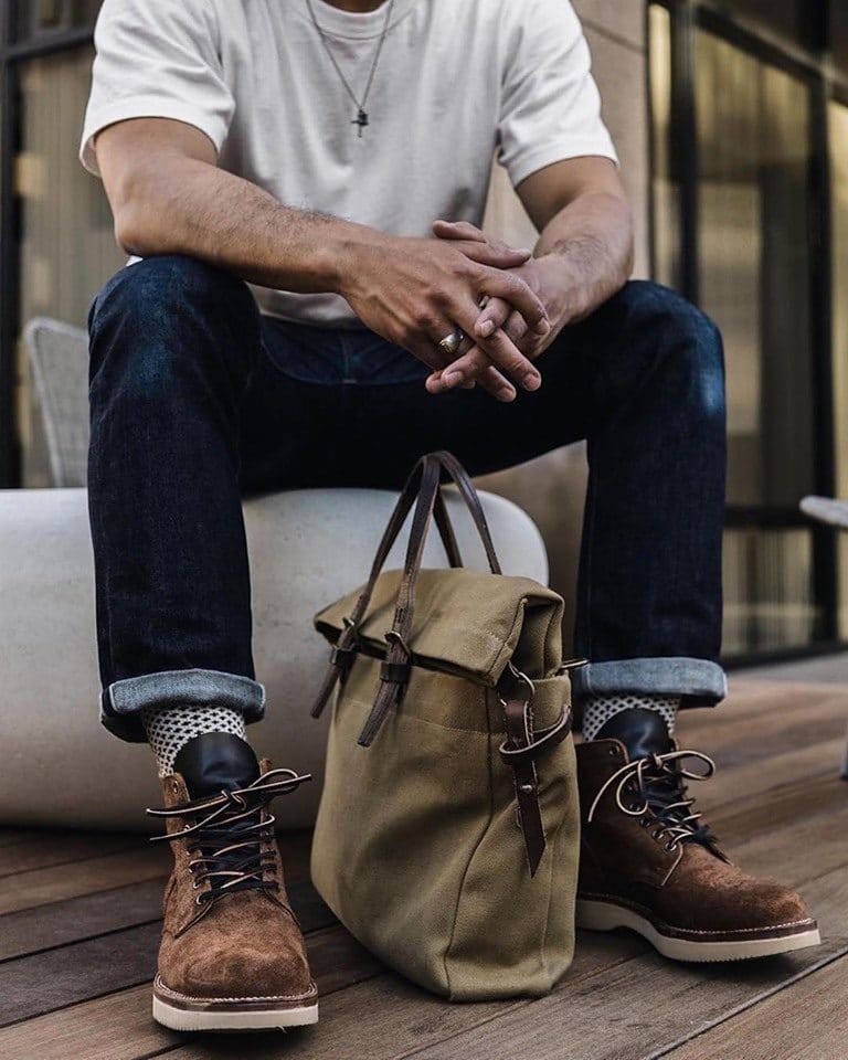 Bleu de chauffe le sac pour homme