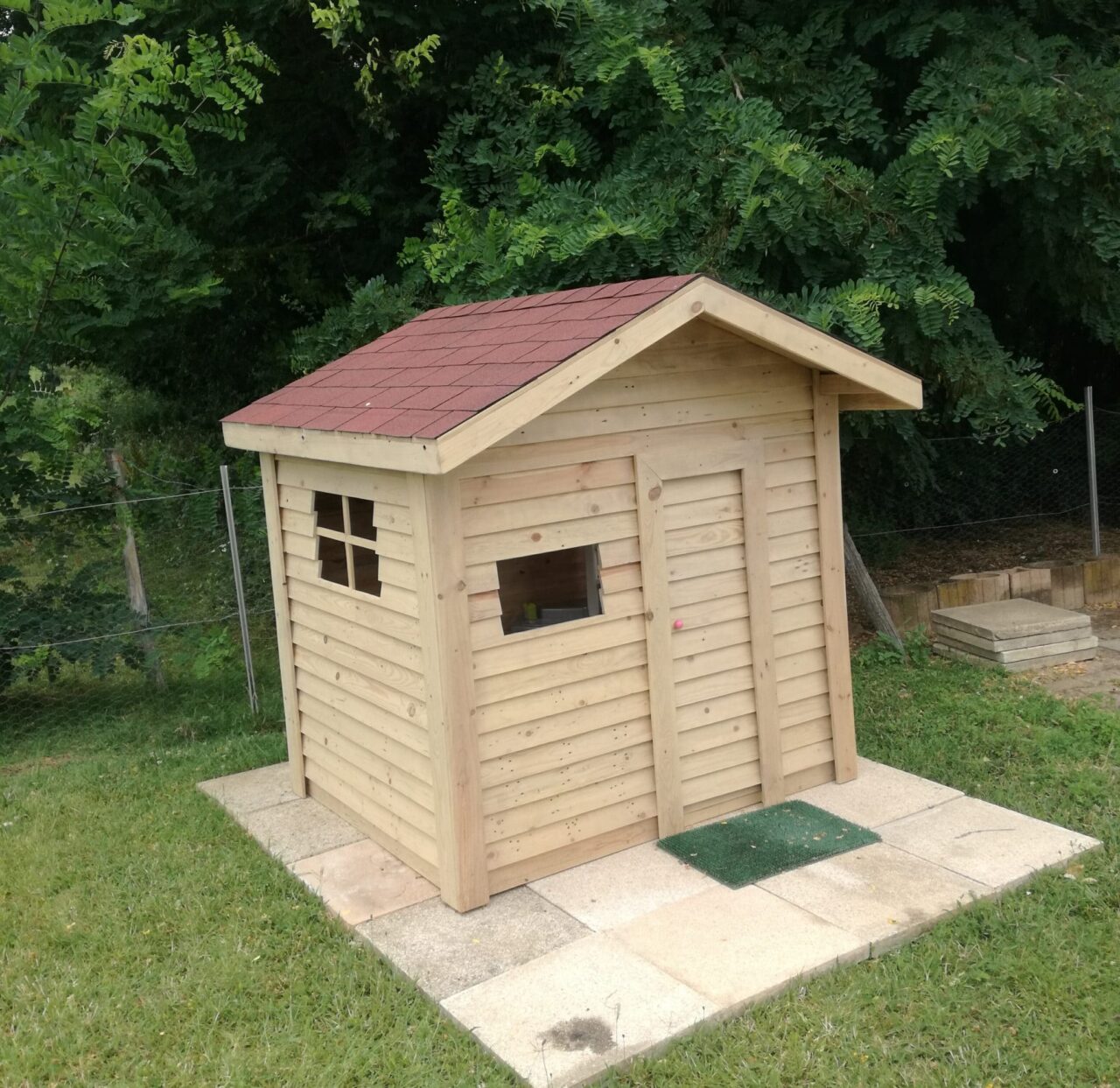 La palette fumée cabane