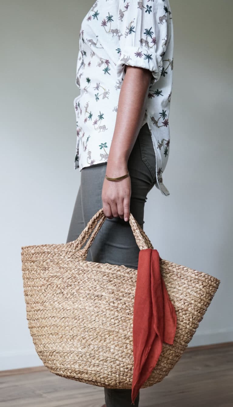 Mama Lisy panier en rafia