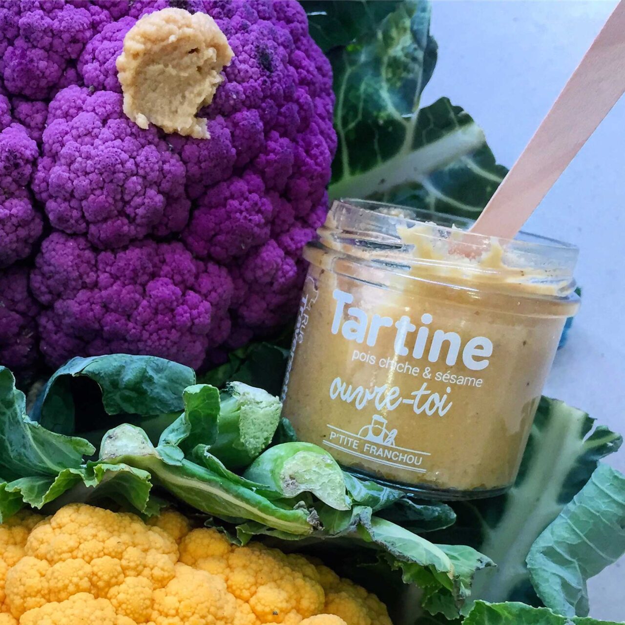 tartinade pois chiche et sésame Rue Traversette