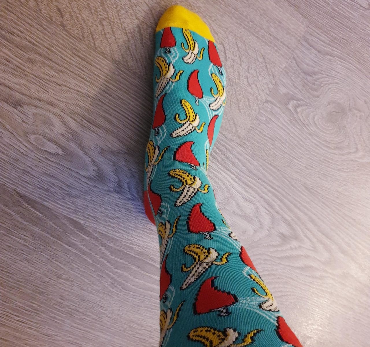 Quanailles la chaussette piment et banane