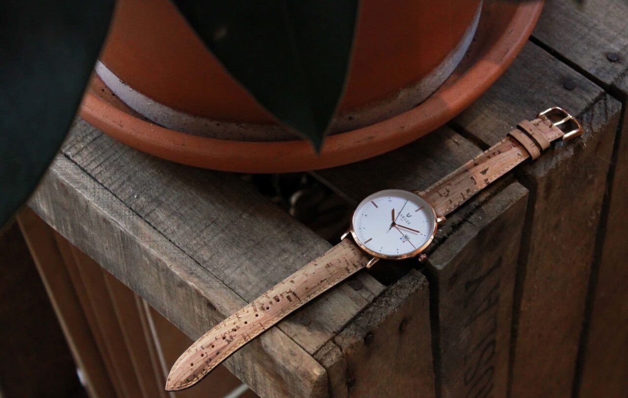 Laruze montre bracelet en liège