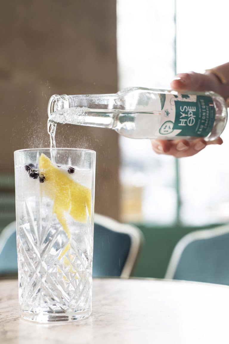Hysope eau tonique citron
