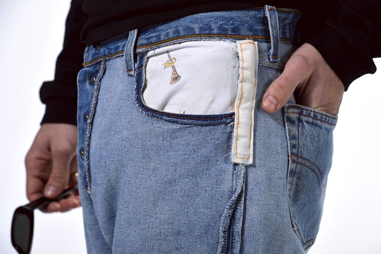 Individu le jean surcyclé