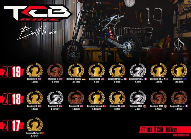 TCB Bike le produit phare compétition