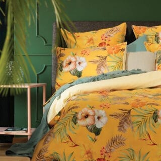 Parure de lit safran Garnier Thiebaut