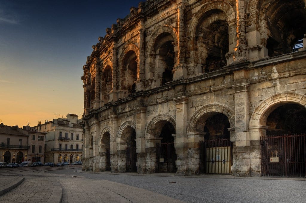 Les arènes de Nîmes
