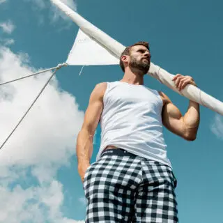 Garçon Français - Débardeur blanc