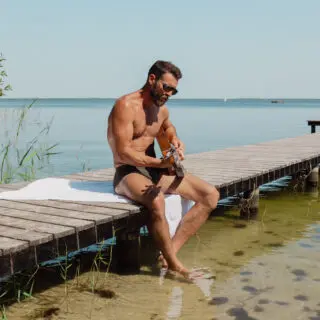 Garçon Français - Maillot de bain kaki