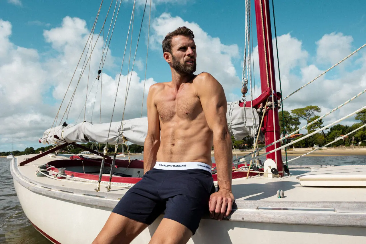 Garçon Français - Short bleu