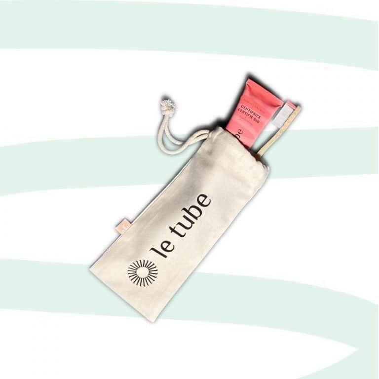 Le Tube-pochon dentifrice