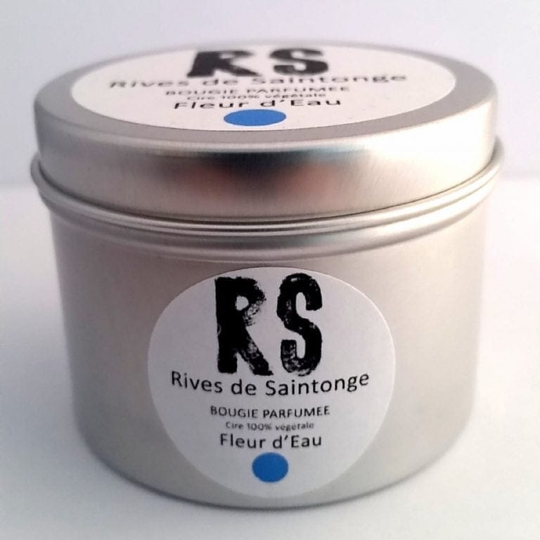 Rives de Saintonge-bougie-pot-aluminium