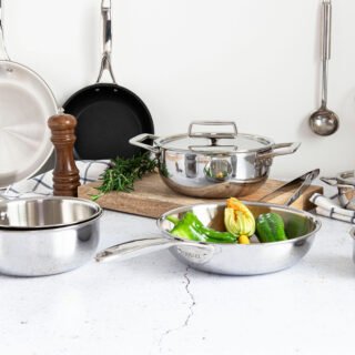 Cristel - Faitout et casserole en inox