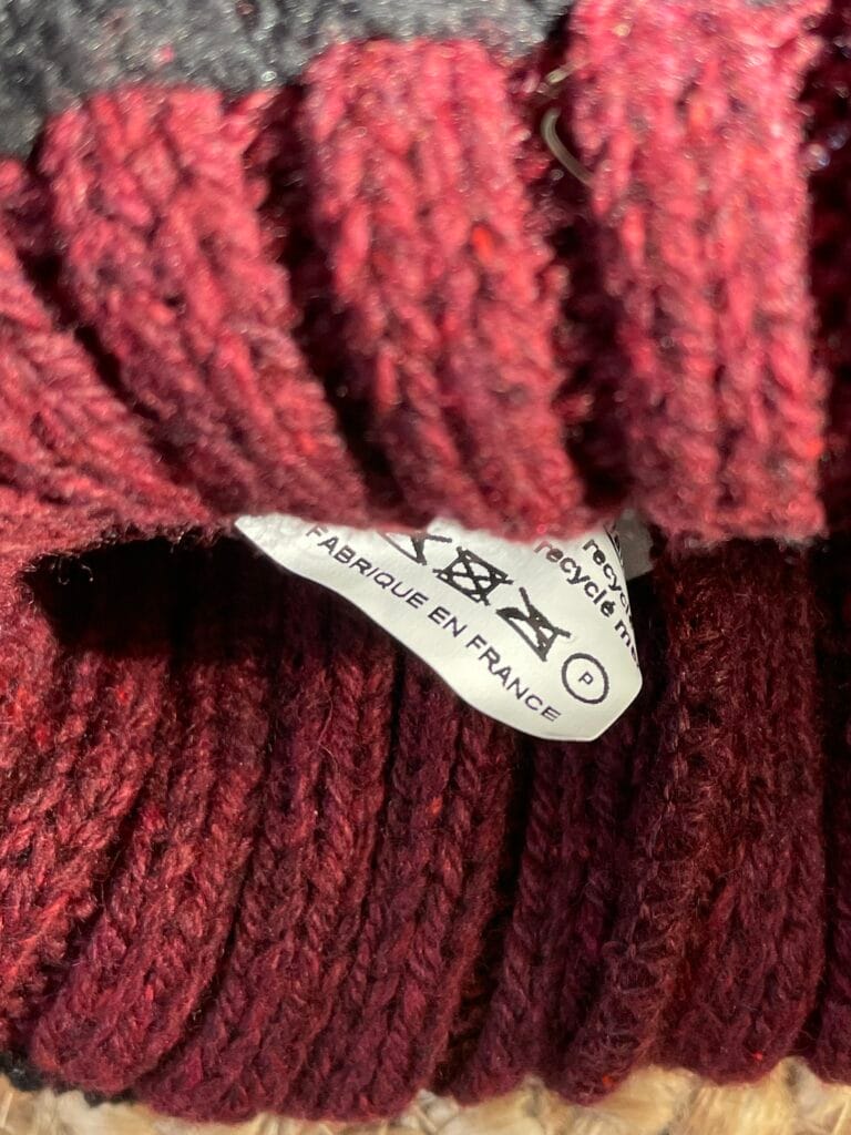 étiquette bonnet