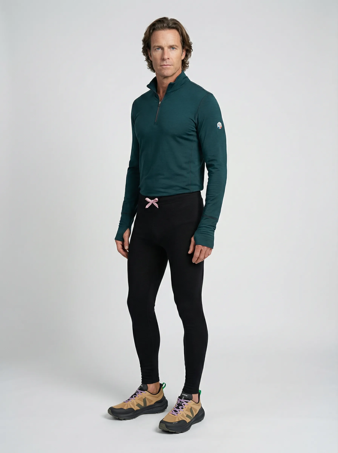 OGARUN BASE LAYER ZIP LAINE MERINOS MADE IN FRANCE