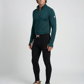 OGARUN BASE LAYER ZIP LAINE MERINOS MADE IN FRANCE