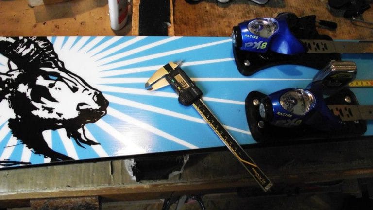 Fabrication du monoski Duret