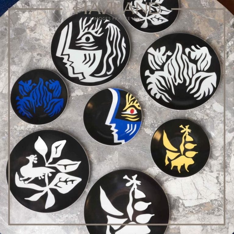 Haviland-assiettes-art
