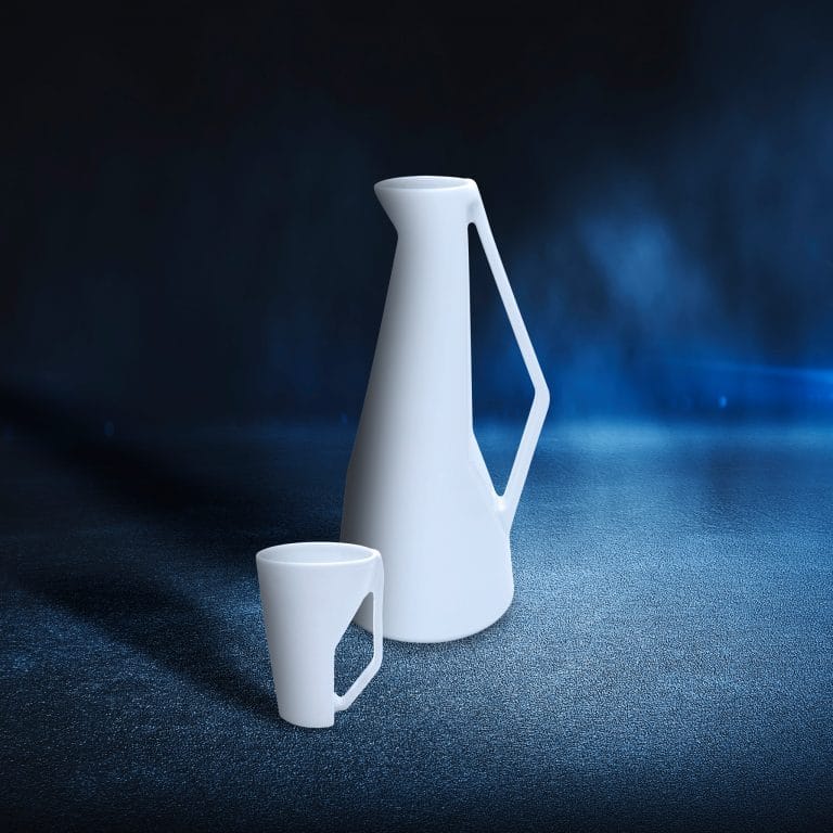 Haviland tasse pot