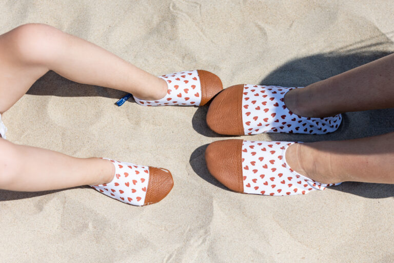 Chaussons souples Les Petits Coeurs
