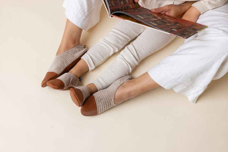 Chaussons maman enfants matchy matchy