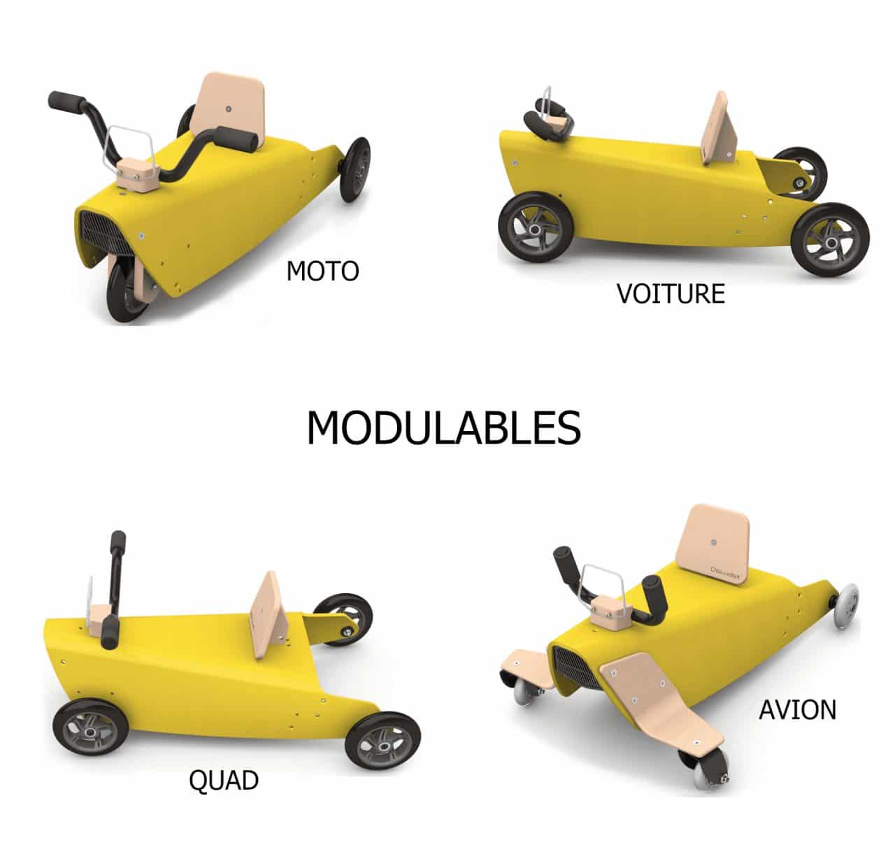 Les jouets modulables Chou du Volant