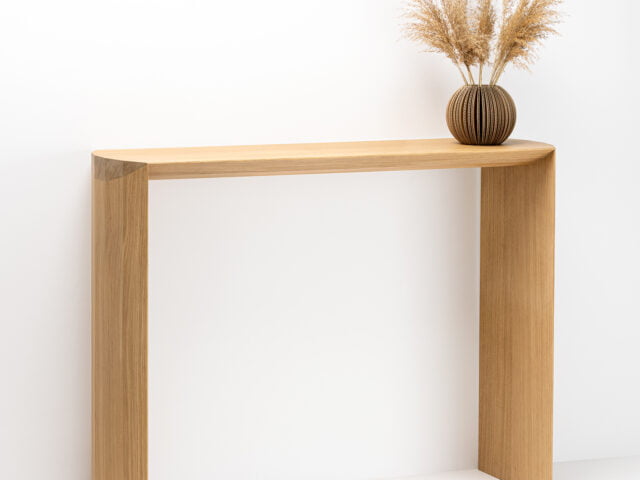 Console en bois massif Dendro de Delavelle