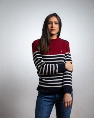 Maison FT - Pull Colin Rayé