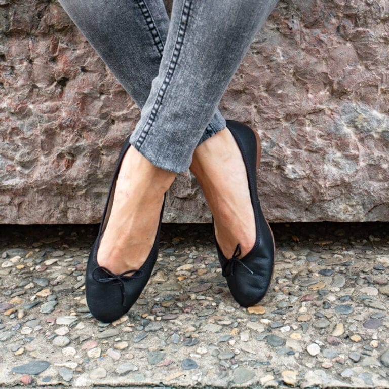 ballerines noires Hirica