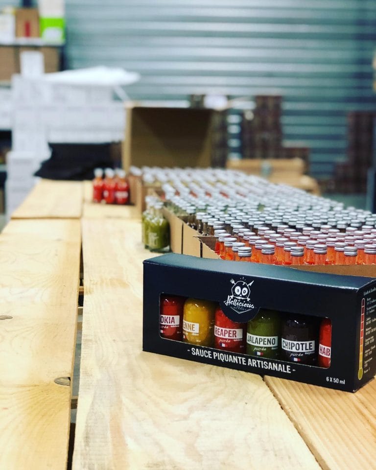 Les sauces pimentées Hellicious