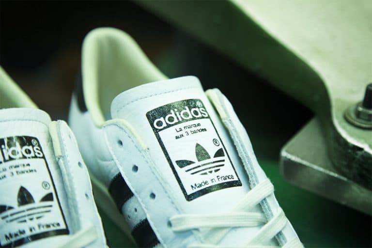Les adidas fabriquées par l'atelier Heschung