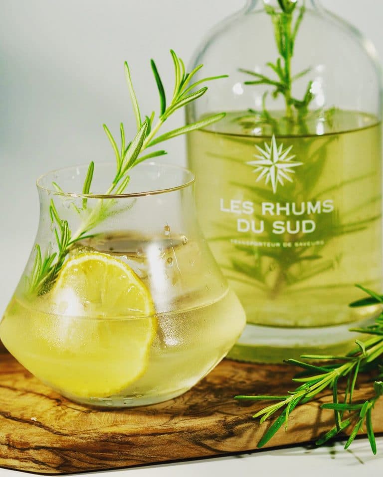 Les Rhums du Sud-citron-romarin