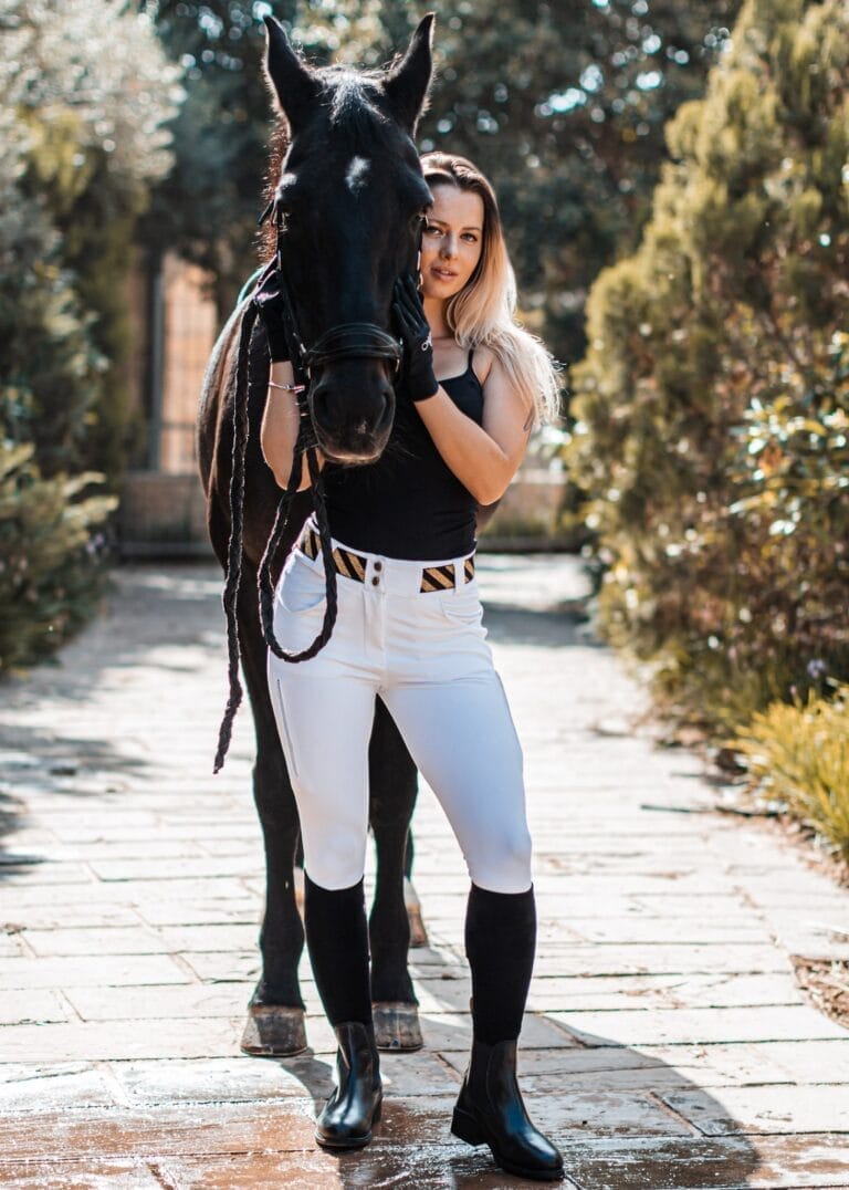 Alezane equitation