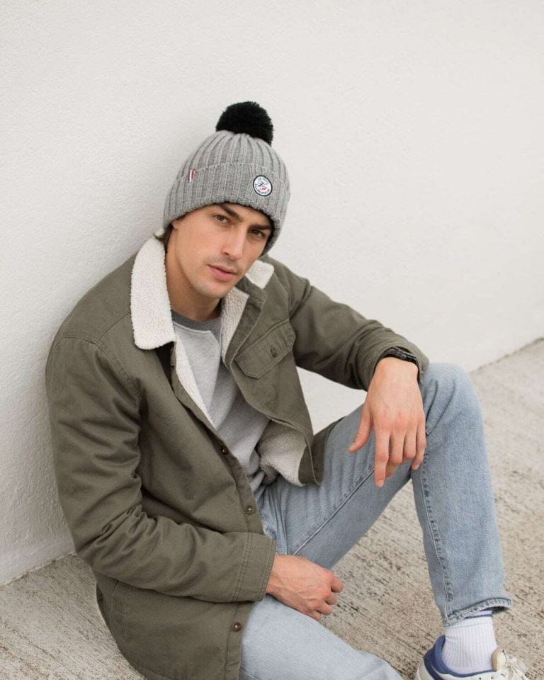 Le bonnet en maille Le Vent à la Française